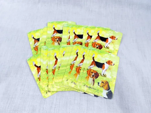 Vista 2 de Mejores amigos Juego de cartas, por Ruth maytead. – Beagle