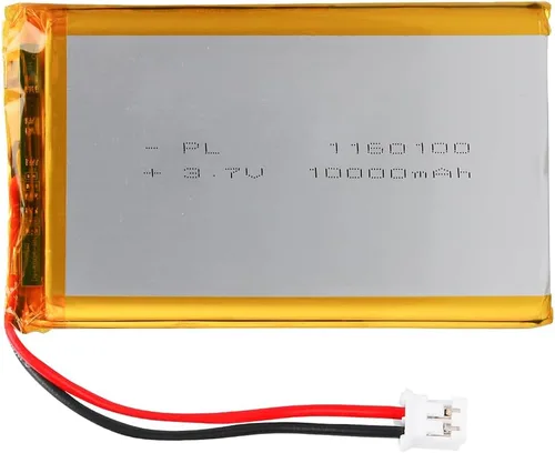 Vista 8 de 503040 3.7V Lipo Batería 600mAh Batería recargable de polímero de litio con conector JST PH2.0.000 in para dispositivo electrónico