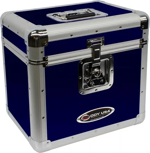 Vista 4 de Odyssey Estuche DJ (KLP2BLU) Protects your collection during travel, sturdy build for gigging performers, easy transport between shows