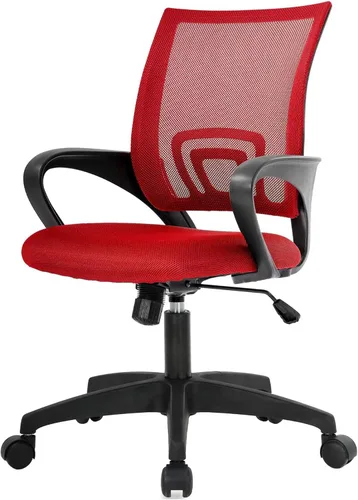 Vista 11 de PayLessHere Silla de oficina en casa, silla de escritorio para computadora, silla ergonómica ajustable, soporte lumbar, reposabrazos ejecutiva