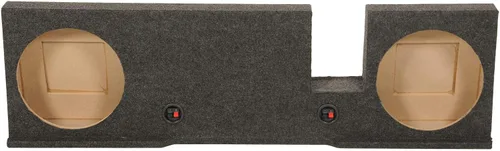 Vista 9 de QPower Downfire - Caja de subwoofer doble de 10 pulgadas, subcaja compatible con Ford F-150 SuperCrew 2004-2008