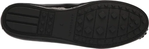 Vista 4 de Aerosoles Mocasines Day Drive para mujer, color negro, talla 8 de ancho, Charol negro