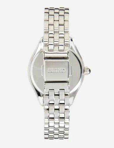 Vista 5 de Seiko Damen-Uhr Quarz Edelstahl mit Lederband