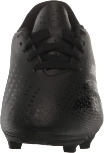Vista 2 de adidas Precisión unisex. 4 tenis de fútbol flexibles para suelo, Core BlackCloud WhiteTeam Shock Pink