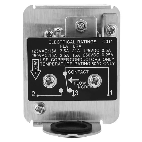 Vista 7 de 1/2" interruptor de agua, HFS-15 rosca ajustable doble tiro SPDT 220VAC 15A control de agua 1.0Mpa