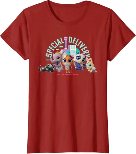 Vista 67 de Disney Camiseta de entrega especial Junior T.O.T.S, Negro, S