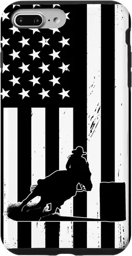 Vista 12 de Funda para iPhone 17 con diseño de vaquera con bandera de Estados Unidos