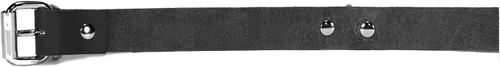 Vista 4 de Clara DDLG ODDO - Collar hecho a mano de piel auténtica con anillo tórico