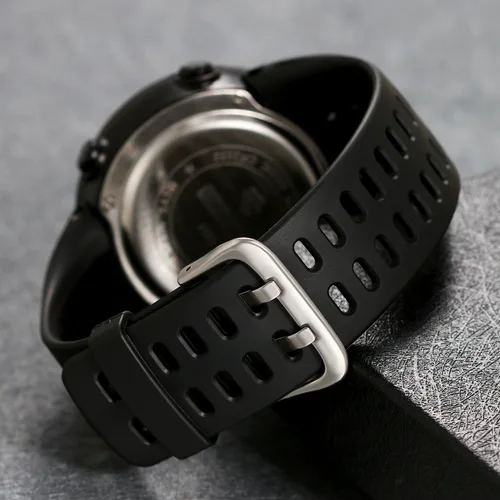 Vista 3 de Reloj digital para hombre, resistente al agua, cronógrafo, LED, electrónico, para deportes al aire libre