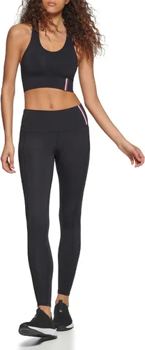Vista 2 de Tommy Hilfiger Performance Racerback Seamless Longline Sports Bras for Women