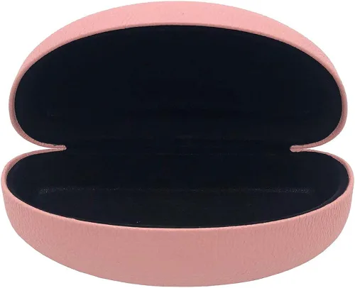 Vista 2 de CHZZMS Paquete de 2 fundas de lentes de sol grandes y rígidas, funda protectora para lentes de sol y lentes