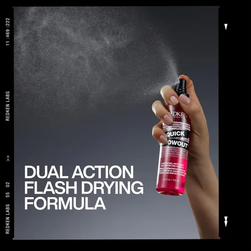 Vista 5 de Redken Spray Protector Térmico para Secado Rápido para Todos los Tipos de Cabello - Suaviza y Añade Brillo, Primer Ligero para Peinar con Protección