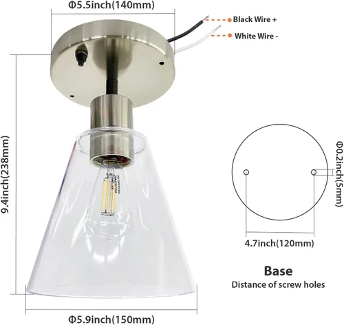 Vista 5 de Luz LED interior de RV con interruptor, repuesto de bombilla Edison de 12 voltios, remolque, barco, iluminación de techo, lámpara de decoración