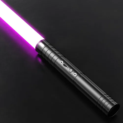 Vista 7 de Sable de luz, espada de duelo real para niños, regalo de Navidad