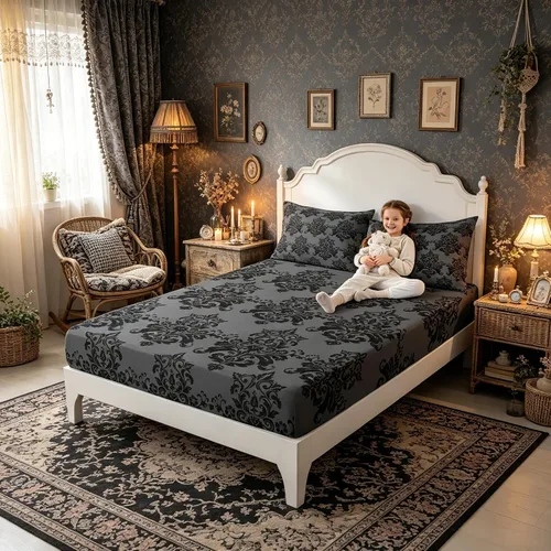 Vista 29 de Juego de ropa de cama con estampado de leopardo, tamaño individual, juego de cama de guepardo africano para decoración de dormitorio