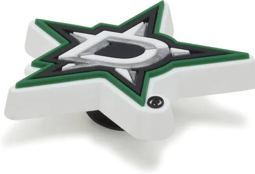 Vista 3 de Crocs Jibbitz NHL Hockey Team - Dijes deportivos para hombres y mujeres, estrellas de Dallas, talla única, Dallas