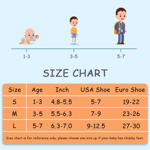 Vista 7 de Calcetines antideslizantes para niños 9 pares de calcetines antideslizantes Skibeaut para niños de 1 a 7 años