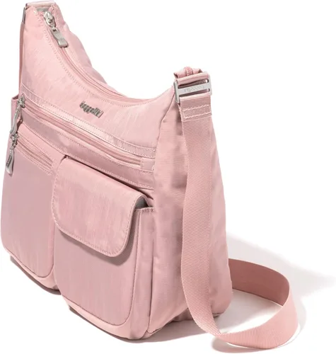 Vista 23 de Baggallini womens Everywhere Bagg Crossbody Women 11x9 Lightweight Nylon Hobo Water-resistant Travel Bag W/Rfid