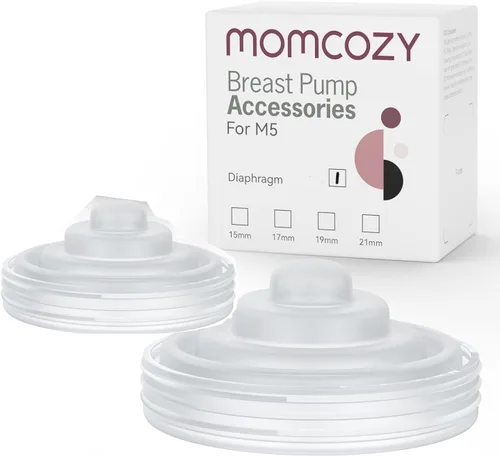 Vista 18 de Momcozy Extractor de leche portátil BP334 Air 1, 2 unidades rojo
