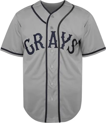 Vista 2 de Josh Gibson Jersey, 20 Homestead Grays Negro Liga Nacional Camiseta de Béisbol, Camiseta deportiva cosida S-3XL