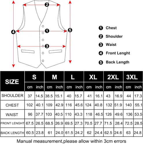 Vista 3 de DiBanGu Conjunto de chaleco de cachemira y corbata para hombre con gemelos cuadrados para esmoquin