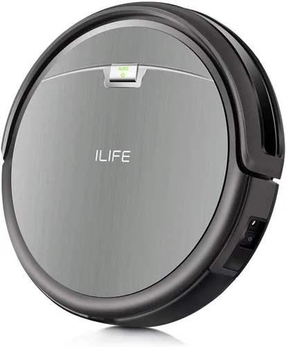 Vista 8 de ILIFE V5s Plus - Robot aspirador y trapeador combinado con Wi-Fi/App/Alexa, aspiradora robótica automática de carga automática, delgada y Dorado