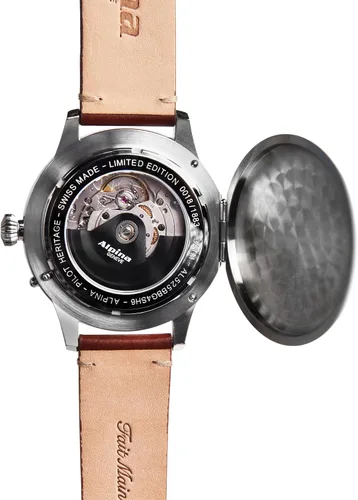 Vista 3 de ALPINA Startimer Pilot 1920s Heritage Limited Edition para hombre, automático suizo de 3 manecillas