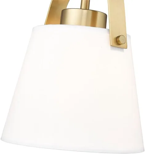 Vista 7 de Z-Lite 743P8-MB Z-Studio - Colgante de lino, 1 luz de 60 vatios, negro mate