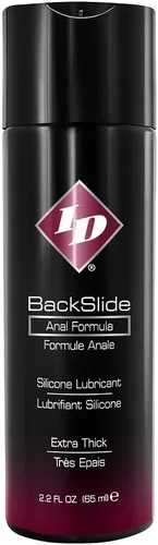 Vista 5 de ID Backslide - Lubricante personal - Lubricante anal, silicona, botella de 1 onza líquida