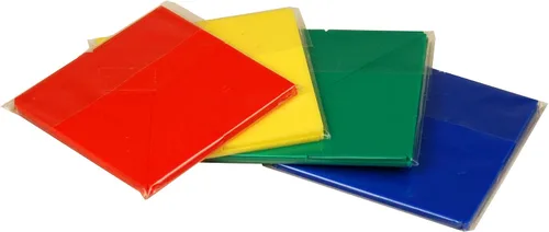 Vista 2 de Learning Advantage tangramas 28 piezas