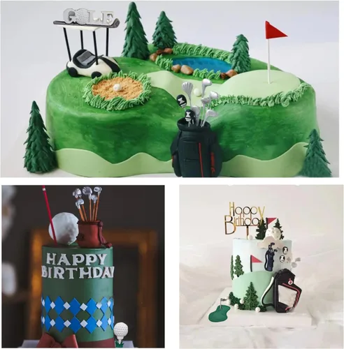 Vista 7 de Molde de silicona de golf, bolas de golf, molde de fondant de caramelo de chocolate para decoración de pasteles, decoración de cupcakes, pasta