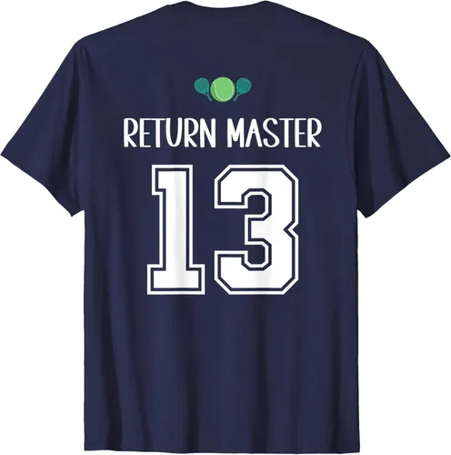 Vista 56 de Camiseta divertida del grupo de tenis de pádel para el equipo de pádel