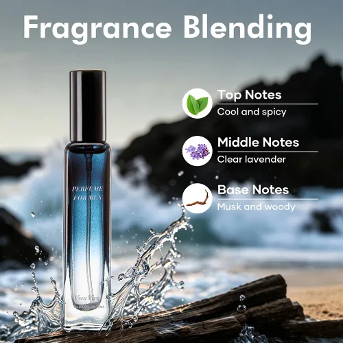 Vista 3 de Colonia de feromonas para hombres - Perfume de larga duración para hombre