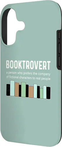 Vista 2 de Booktrovert Book Lover Book Worm Reading Nerd Bookshelf Case for iPhone 17