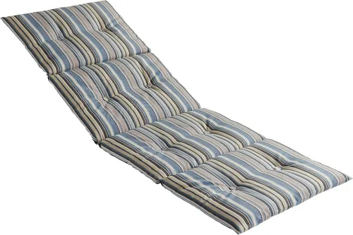 Vista 13 de Greendale Home Fashions Cojín de tumbona ligero para exteriores de 72" x 25", ártico