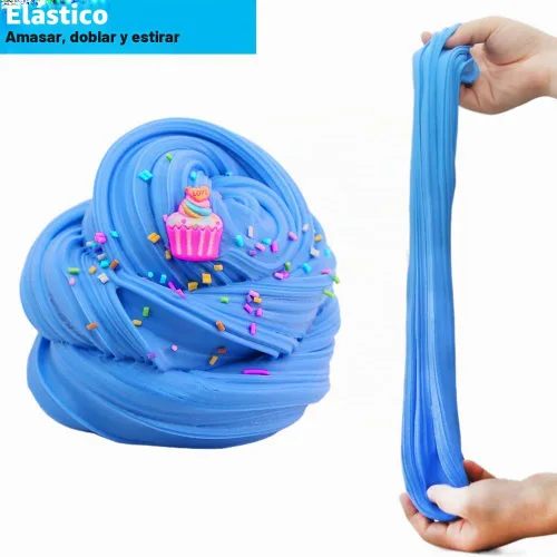 Vista 3 de Butte Slime Kit de 11 paquetes de recuerdos de fiesta para niños, experiencia de color y textura, juguete para aliviar el estrés para niñas y niños