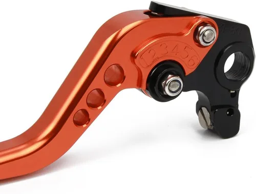 Vista 5 de AnXin Palancas de embrague de freno corto CNC para 1290/1190/1090/1050 Adventure R 2013-2020/690 Enduro R/SMC/SMC R2014-2023 Naranja