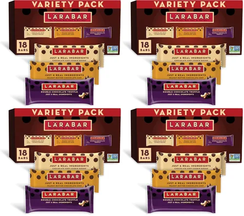 Vista 12 de Larabar Paquete variado, barras de frutas y nueces, 18 unidades, 28.8 onzas Includes Blueberry Muffin, Lemon Bar & Apple Pie, 6 Bars Each, Plant