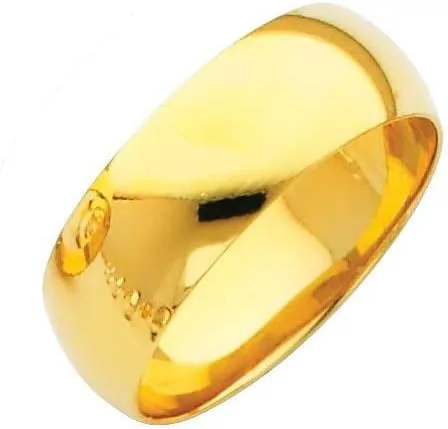 Vista 2 de Wellingsale 14k Solid Gold Wedding Bands