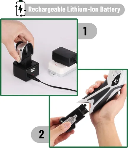 Vista 4 de Mr. Pen - Tijeras eléctricas con 2 cuchillas, 3.6V Tijeras eléctricas inalámbricas para cartón, cortador de cajas eléctricas