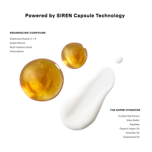 Vista 3 de The U Beauty Duo - Conjunto de compuesto rejuvenecedor y súper hidratante, vitamina C y E, retinol, ácido hialurónico, suero facial hidratante
