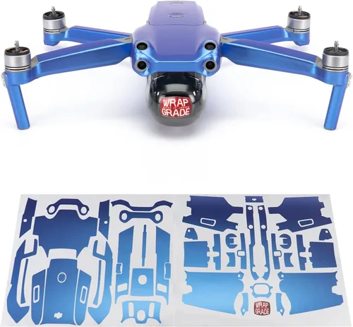 Vista 13 de Wrapgrade Unidad Principal Skin DJI Compatible con DJI Air 2S (AMRY GREEN)