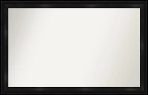 Vista 130 de Amanti Art Espejo personalizado, gran espejo de baño estrecho, espejo de pared o espejo de tocador de baño sobre el fregadero (24 x 24 pulgadas)