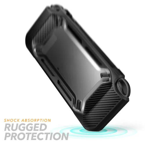Vista 2 de Mumba estuche para Nintendo Switch, Resistente, Delgado, engomado, para Nintendo Switch 2017 Negro