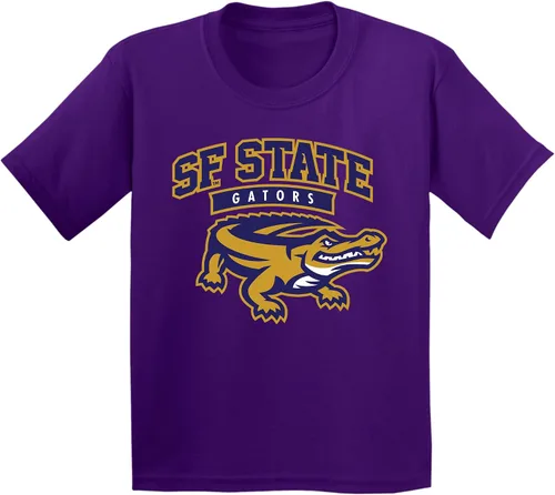 Vista 260 de NCAA Arch Logo, camiseta juvenil color del equipo, universidad - universidad