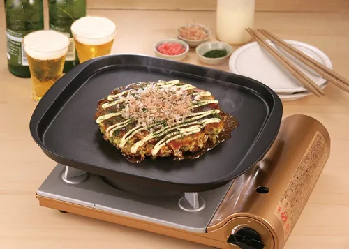Vista 5 de Iwatani yakiniku Steak Grill Pan cb-p-pnaf