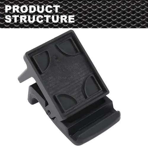 Vista 4 de CNNELL Cerradura de pestillo de puerta corredera compatible con Ford F150 1997-2004/Fit Ford F250 1997-1999 Cerradura manual de vidrio para ventana