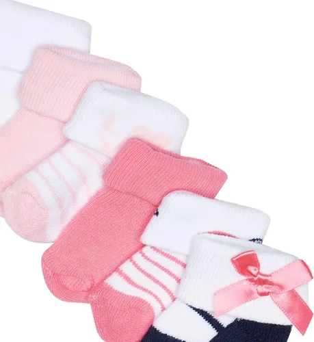 Vista 2 de Luvable Friends Unisex Baby Newborn and Baby Socks Set