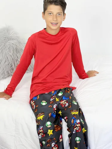 Vista 6 de Nintendo Super Mario - Pantalones de pijama para niños