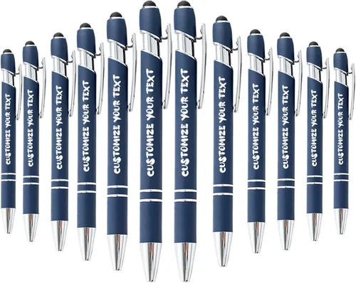 Vista 235 de AIFLM Bolígrafos personalizados con nombre a granel hasta 500 unidades de bolígrafos grabados gratis con tu nombre y texto para negocios